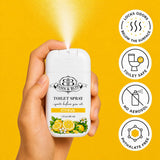 Basin & Bliss Before You Go Toilet Spray – Citrus Scent, 3 Pack, 1 fl oz Each