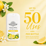 Basin & Bliss Before You Go Toilet Spray – Citrus Scent, 3 Pack, 1 fl oz Each