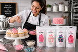 Cake Craft Pastel Sprinkles Collection 4-Pack 100g Each