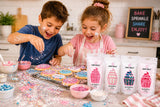 Cake Craft Pastel Sprinkles Collection 4-Pack 100g Each