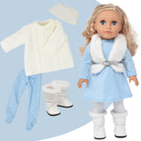 Gift Boutique Mary 18 Inch Girl Fashion Doll – Long Blonde Hair, Blue Eyes, 2 Outfits, Boots & Accessories in Gift Box