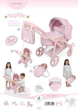 Sophie Dolls Cart 3x1 Folding DeCuevas 81675