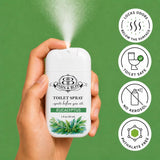 Basin & Bliss Before You Go Toilet Spray – Eucalyptus Scent, 3 Pack, 1 fl oz Each