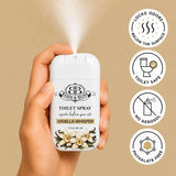 Basin & Bliss Toilet Spray – Spritz Before You Sit, 3 Pack Assorted Scents, Ocean Mist, Vanilla Whisper & Eucalyptus, 1 fl oz Each